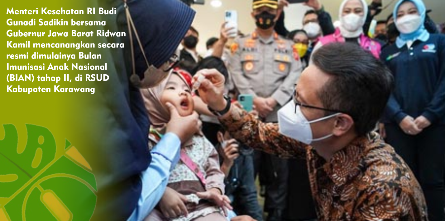 Menkes Budi Ajak Orang Tua Imunisasi Anak